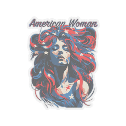 American Woman Sticker