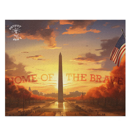 Home of the Brave Puzzle (120, 252, 500-Piece)