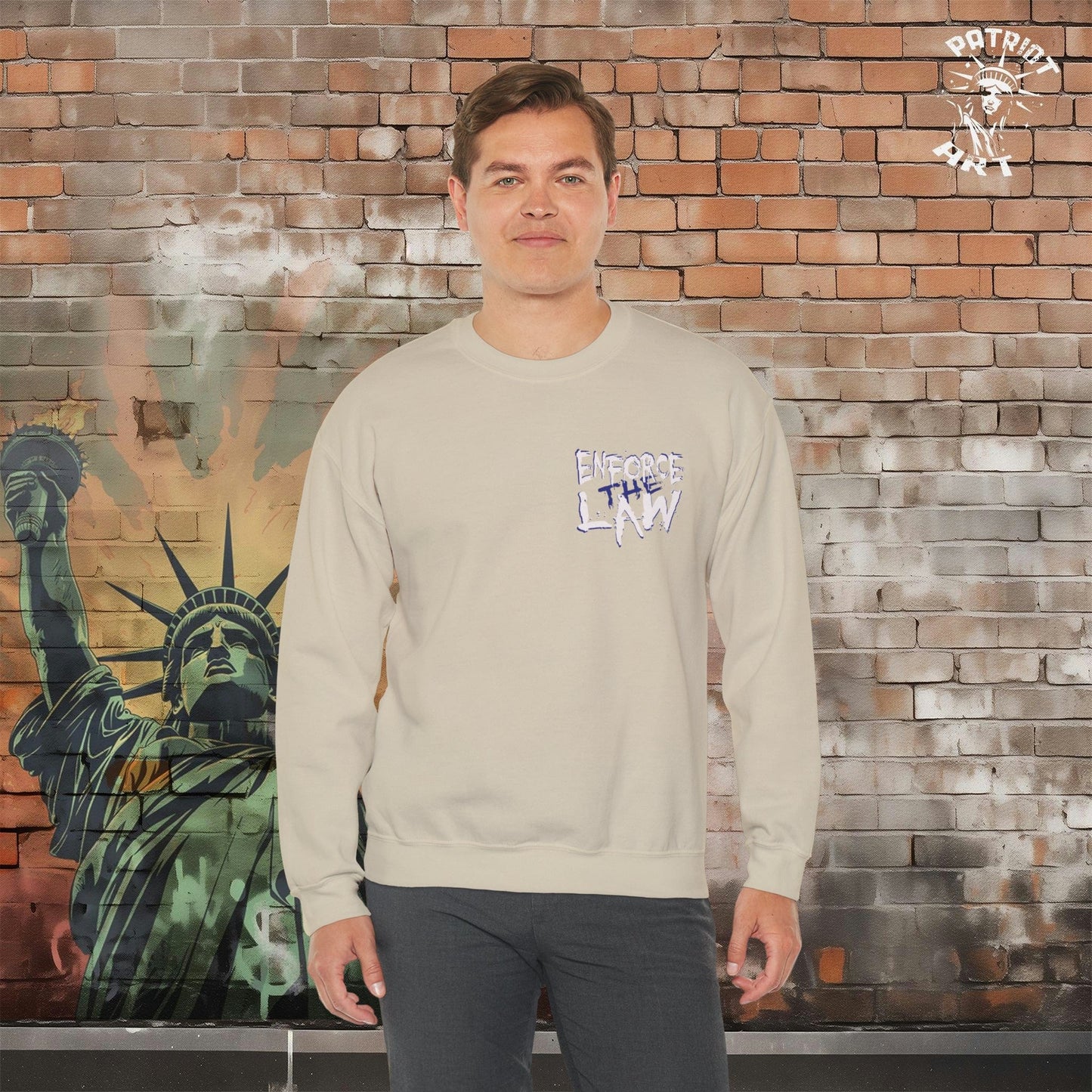 Enforce The Law Crewneck Sweatshirt