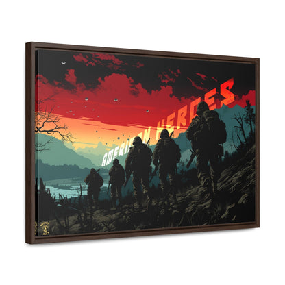 Armed Forces Framed Gallery Canvas Wraps