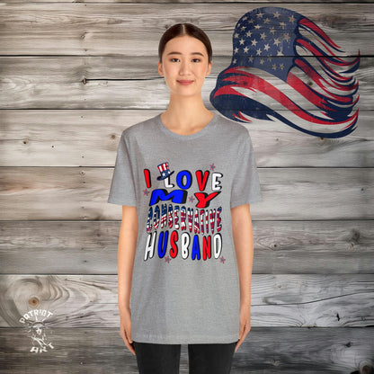 I Love My Conservative Husband T-Shirt