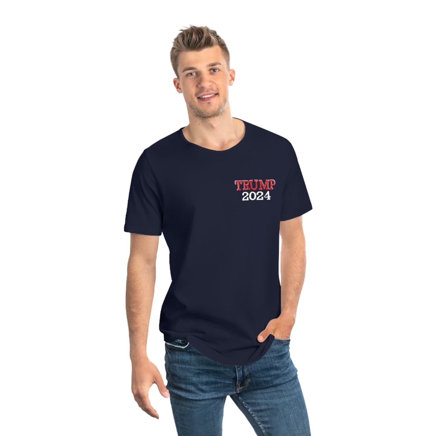 Unapologetically MAGA - Trump 2024 Curved Hem Tee