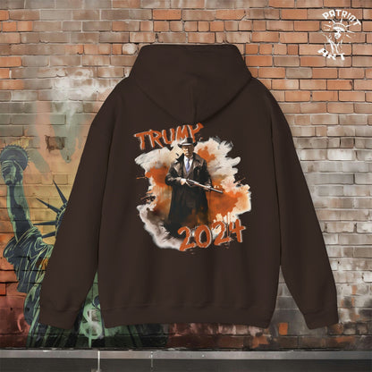 Trump Takes Joe to the "Train Station" Hoodie