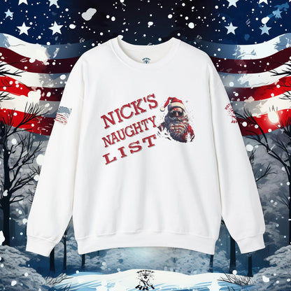 Nick's Naughty List Crewneck Sweatshirt