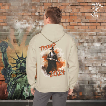 Trump Takes Joe to the "Train Station" Hoodie