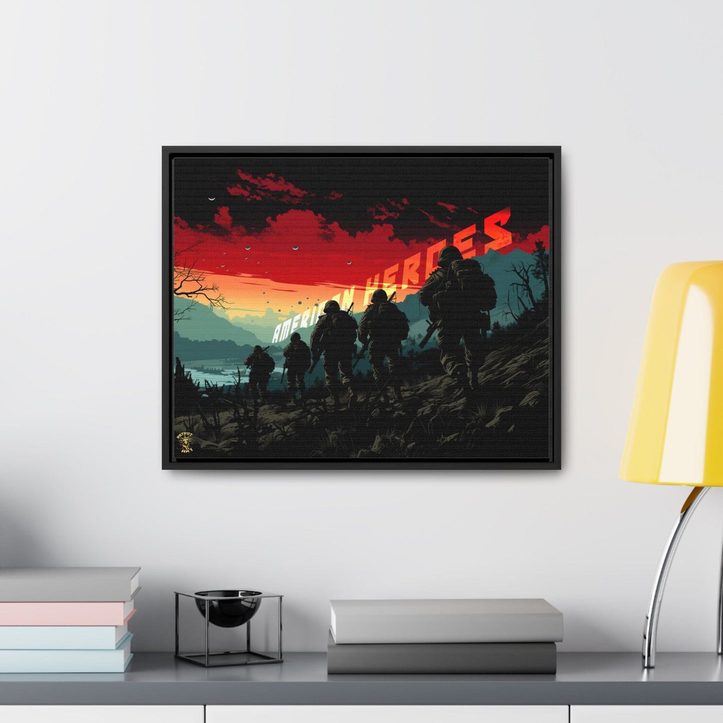 Armed Forces Framed Gallery Canvas Wraps