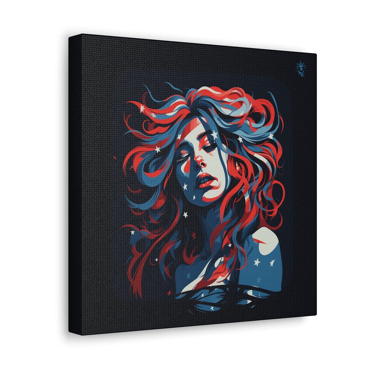 American Woman Framed Canvas Gallery Wraps