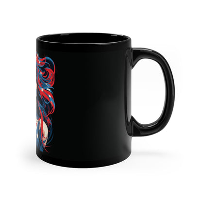 American Woman 11oz Black Mug