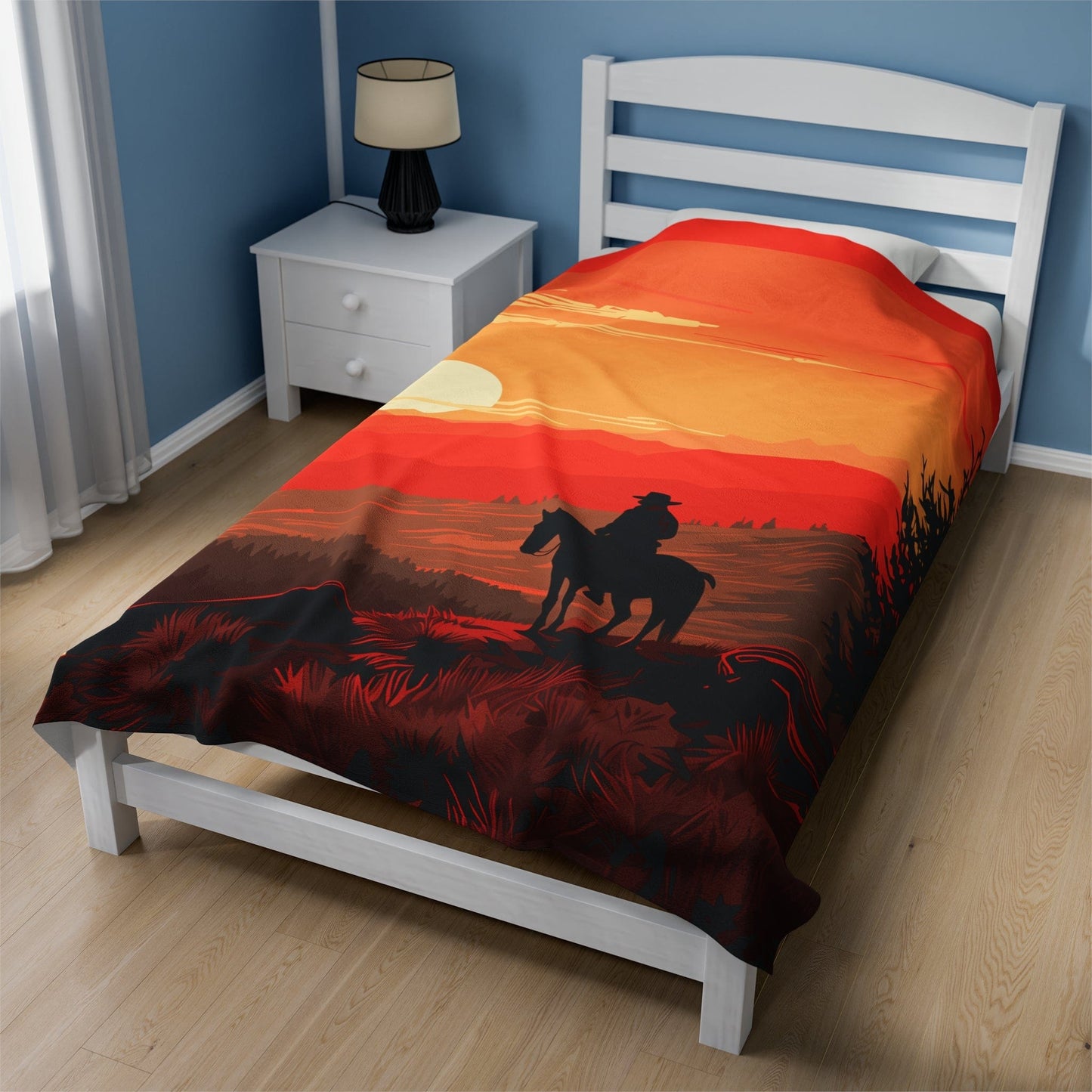 The Lone Ranger Velveteen Plush Blanket