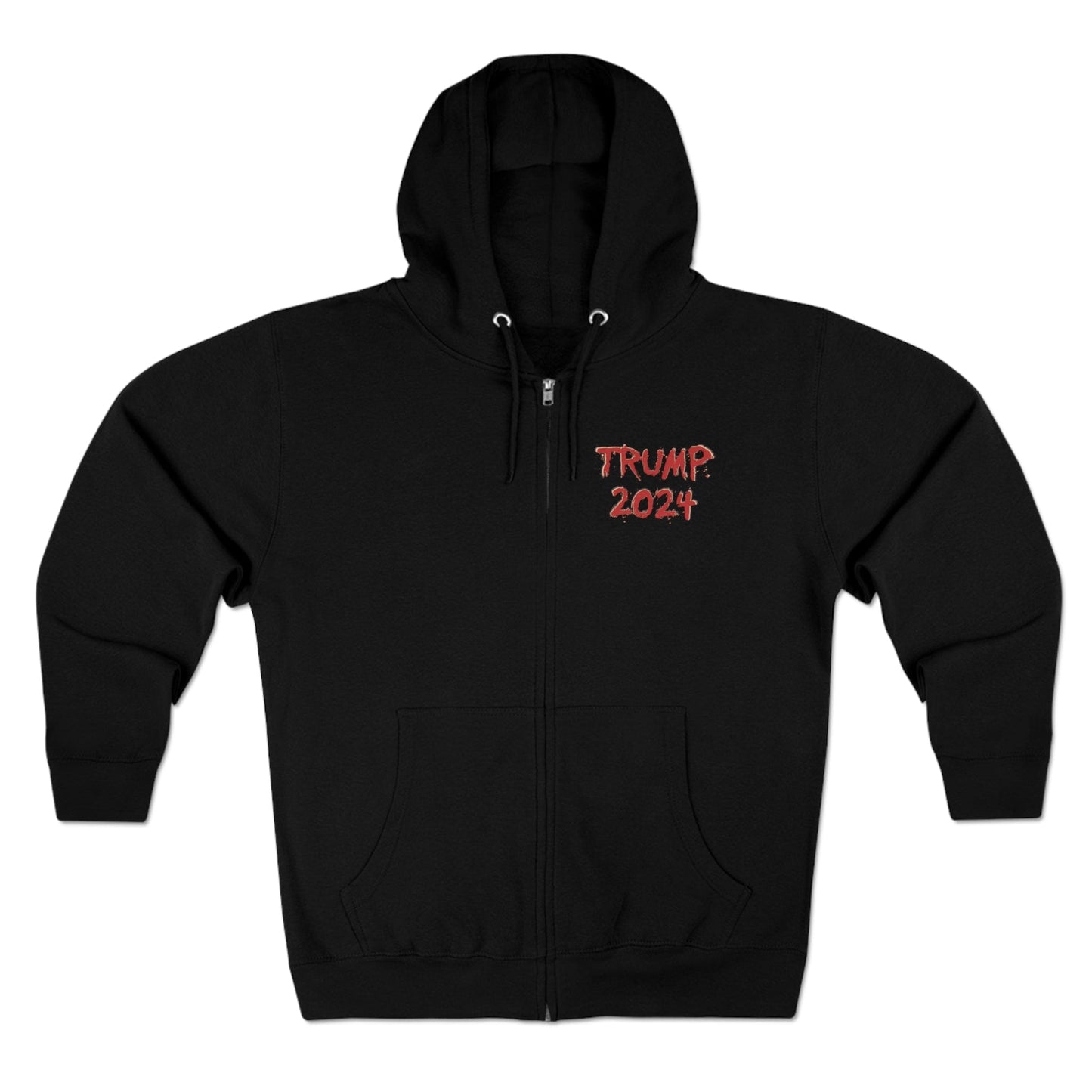 Trump 2024 Full-Zip Hoodie