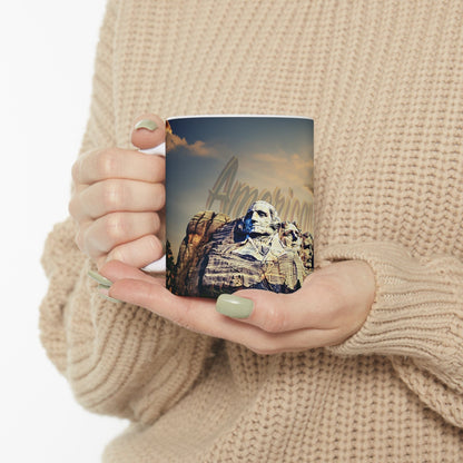 Mount Rushmore 11oz Coffee Mug