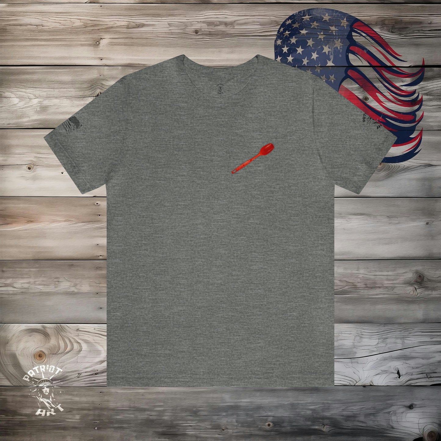 Plastic Spoon Survivors T-Shirt - Small Front Design