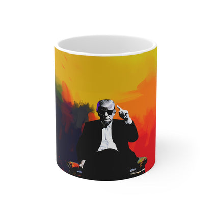 Trump Shades  11oz Coffee Mug 1 of 4