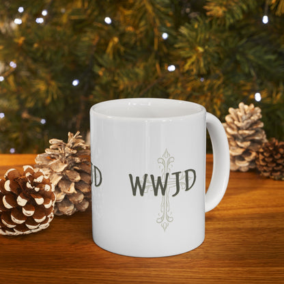 WWJD 11oz Ceramic Mug