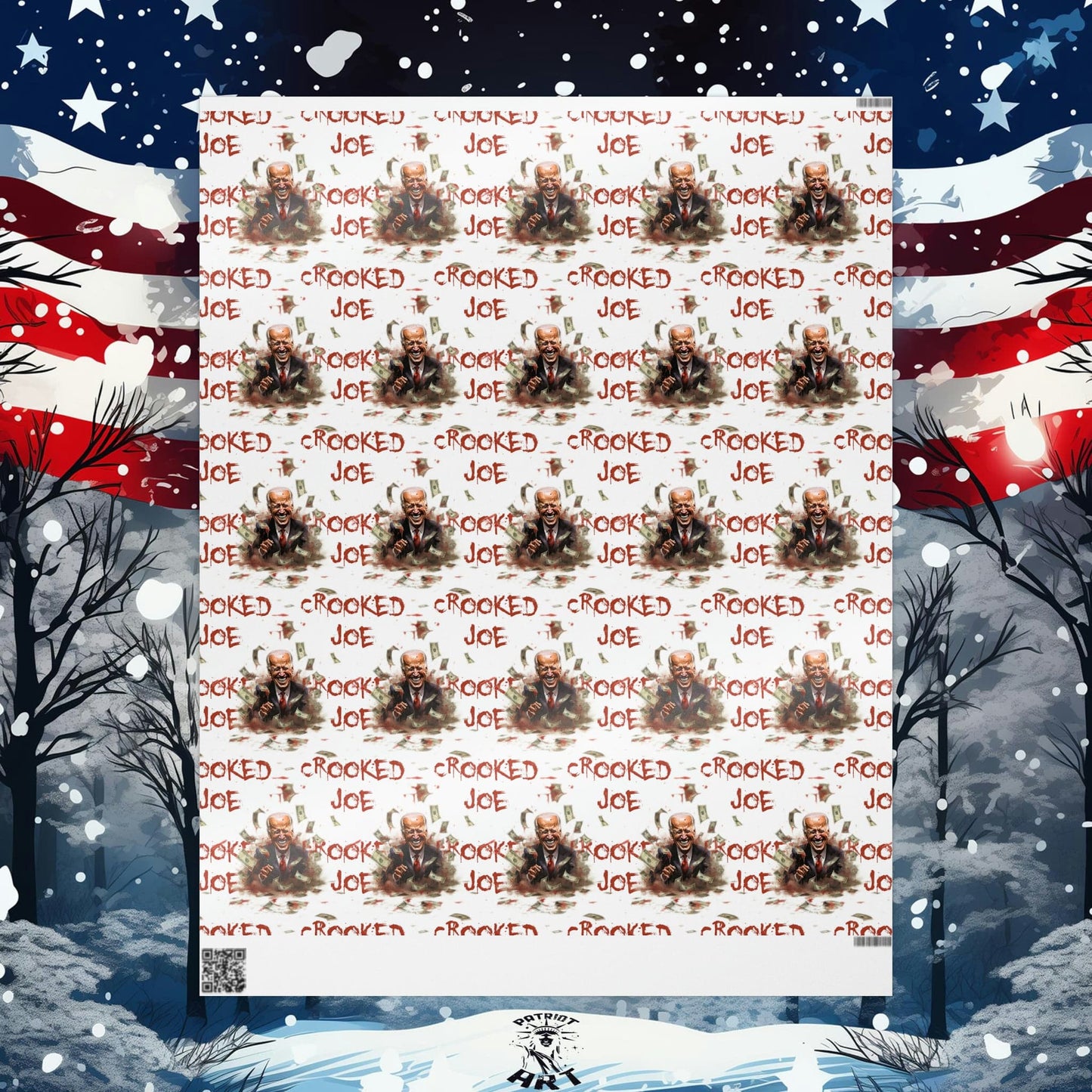 Crooked Joe Wrapping Paper