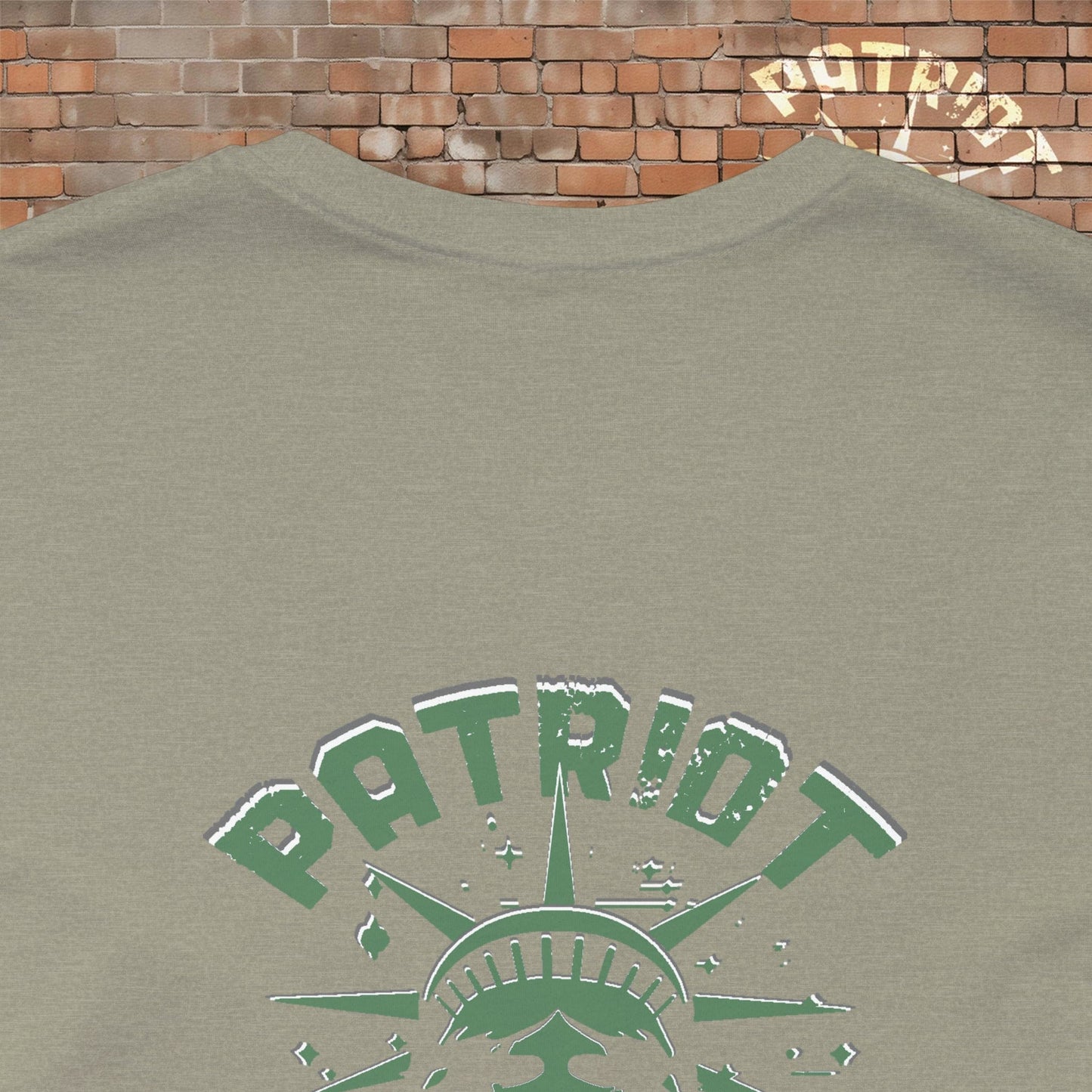 Patriot Art Army Green Stacked Logo T-Shirt