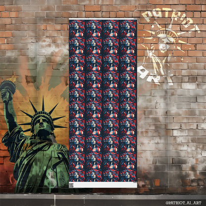 American Woman Wrapping Paper