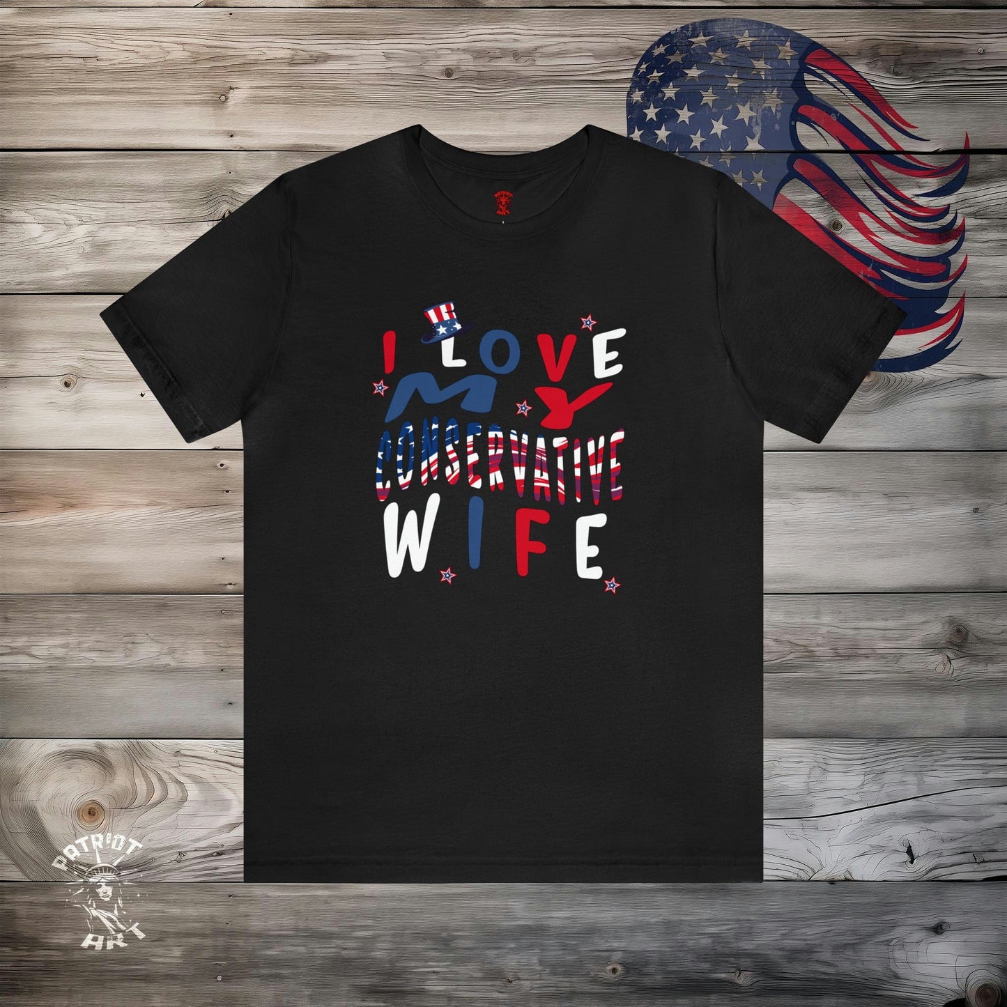 I Love My Conservative Wife T-Shirt