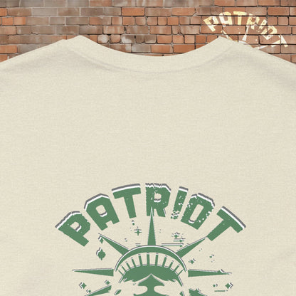 Patriot Art Army Green Stacked Logo T-Shirt