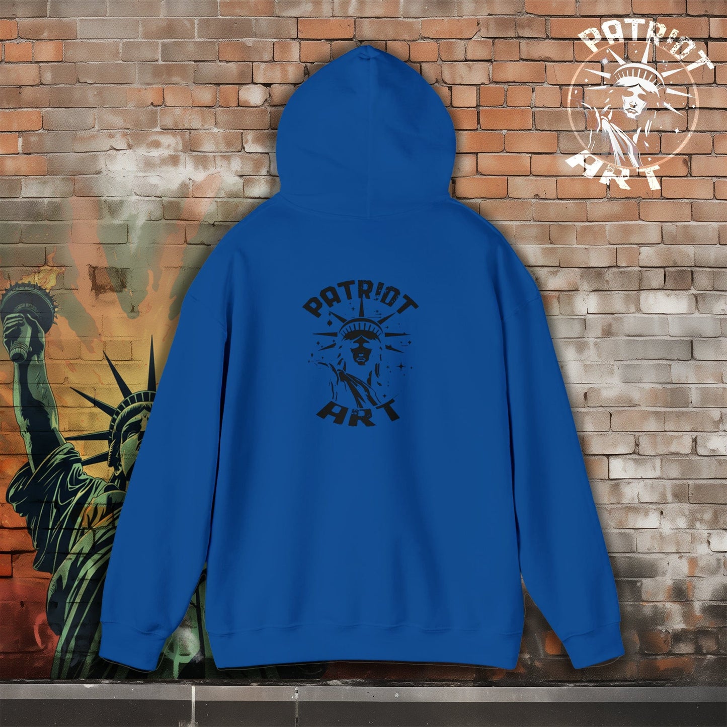 Patriot Art Black Logo Hoodie