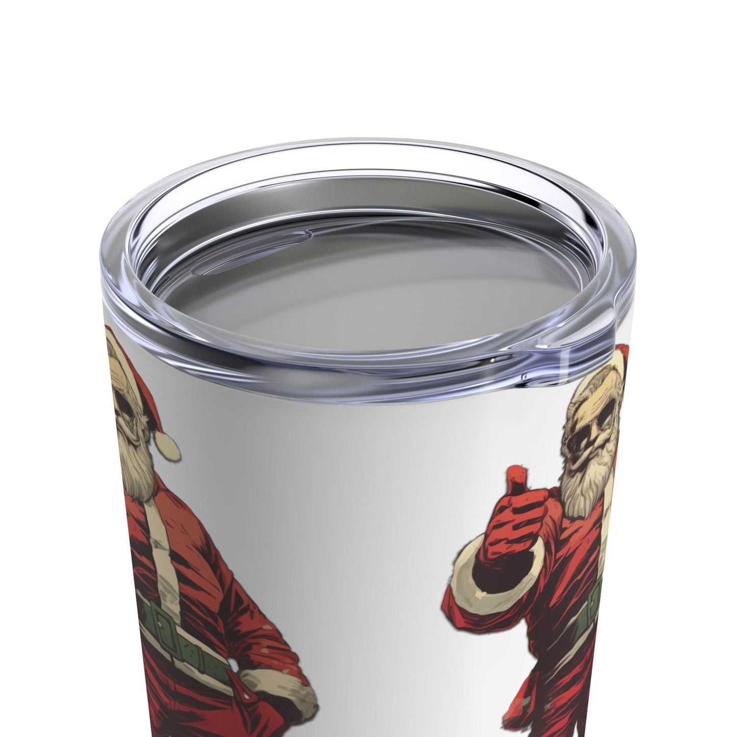 Santa Thumbs Up Tumbler 20oz