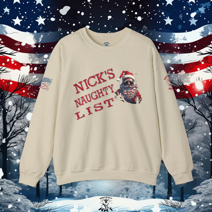 Nick's Naughty List Crewneck Sweatshirt