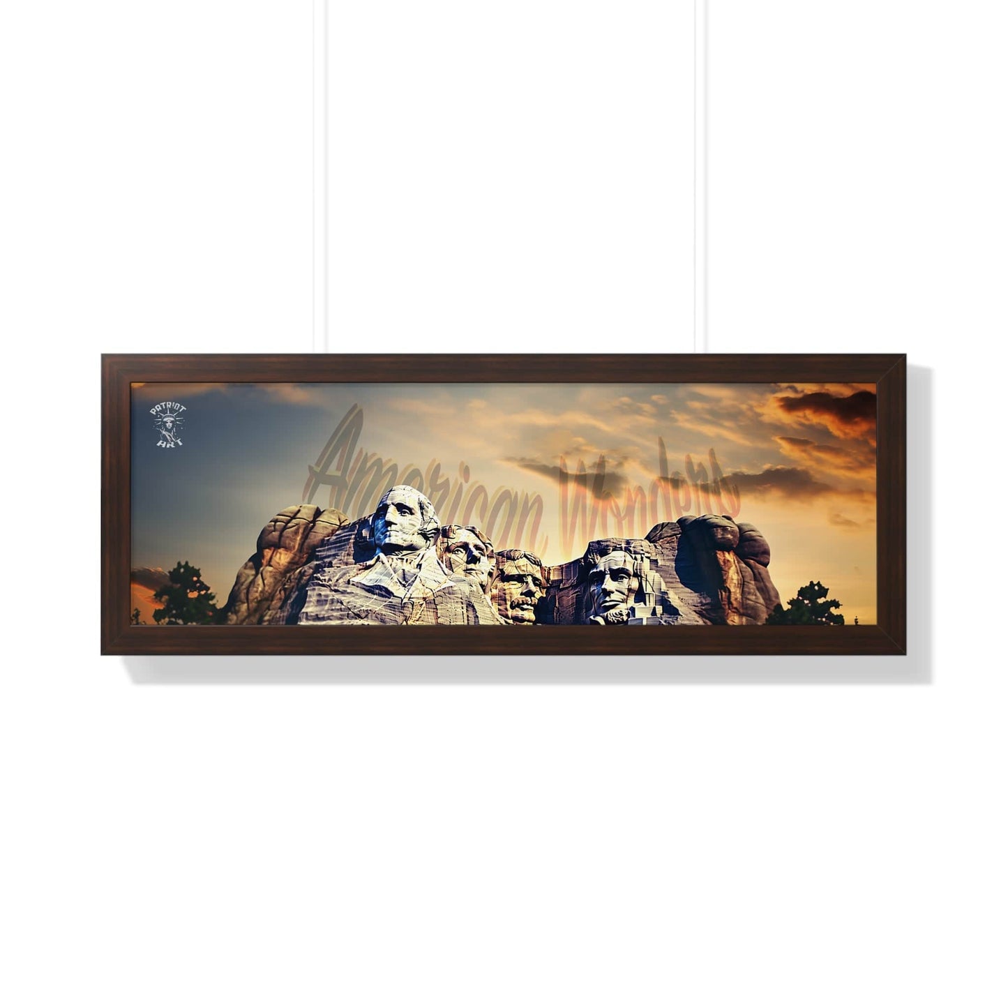 Mount Rushmore Framed Poster