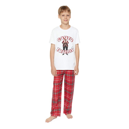 Santa Trump Youth Short Sleeve PJ Set