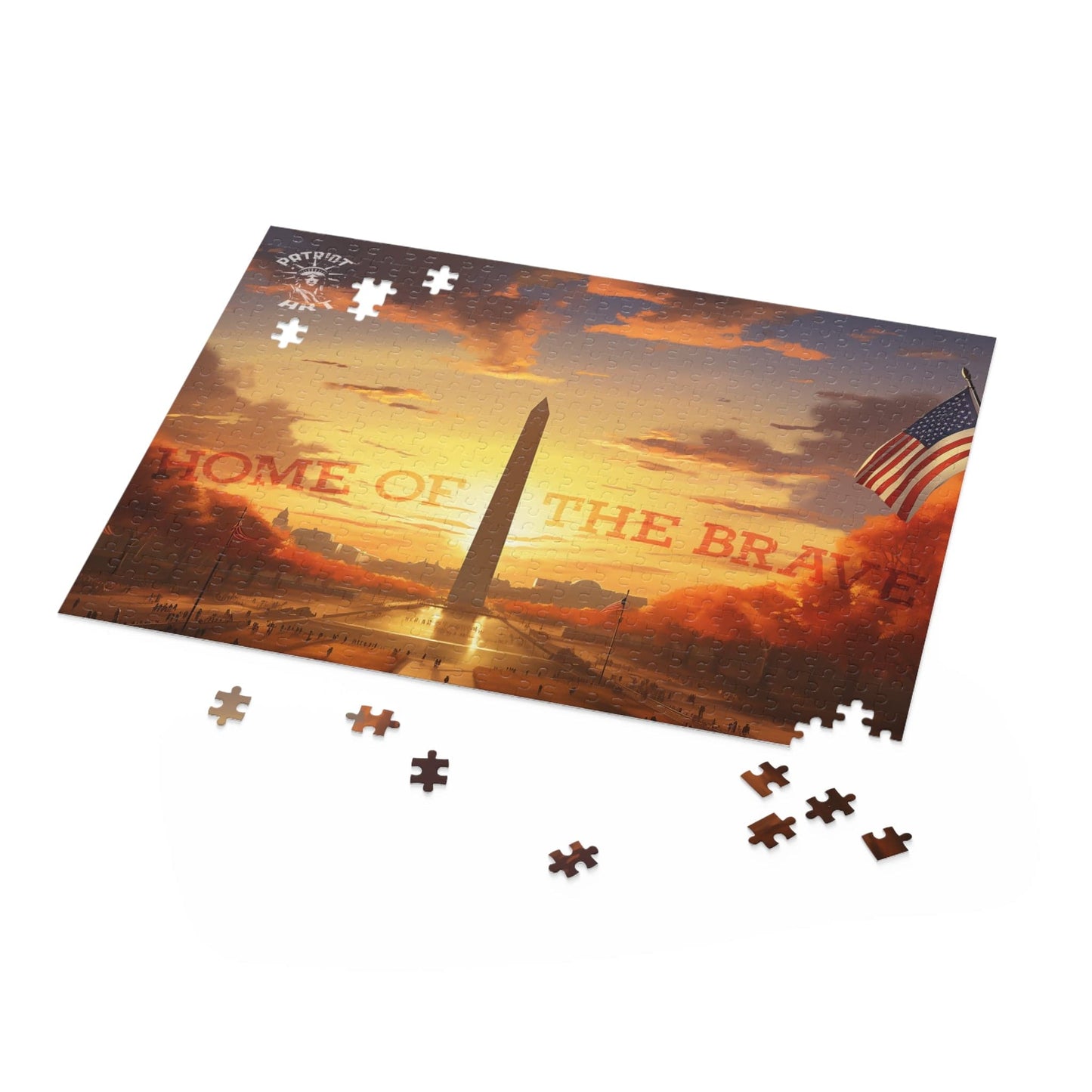 Home of the Brave Puzzle (120, 252, 500-Piece)