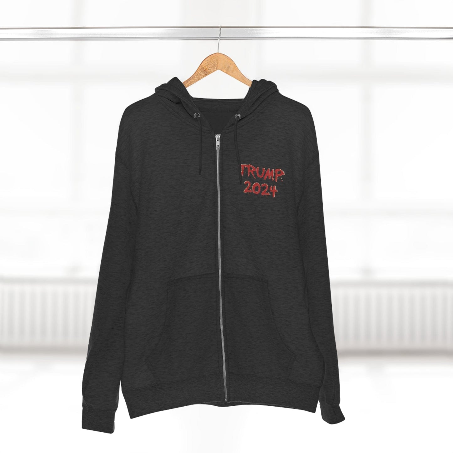 Trump 2024 Full-Zip Hoodie