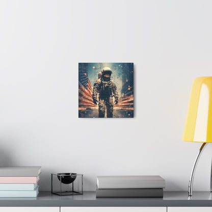 Astronaut in the City Canvas Gallery Wraps