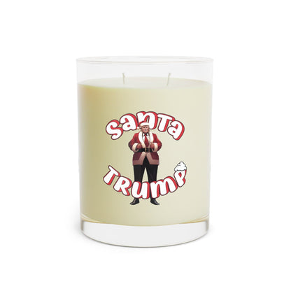 Santa Trump Scented Candle - Full Glass, 11oz