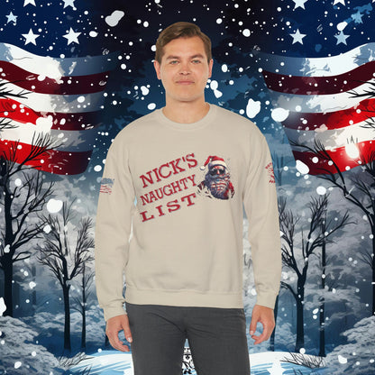 Nick's Naughty List Crewneck Sweatshirt