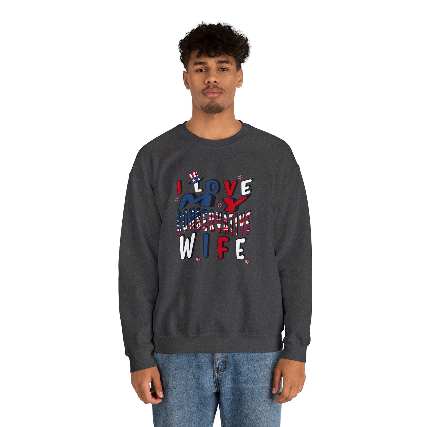 I Love My Conservative Wife Sweatshirt