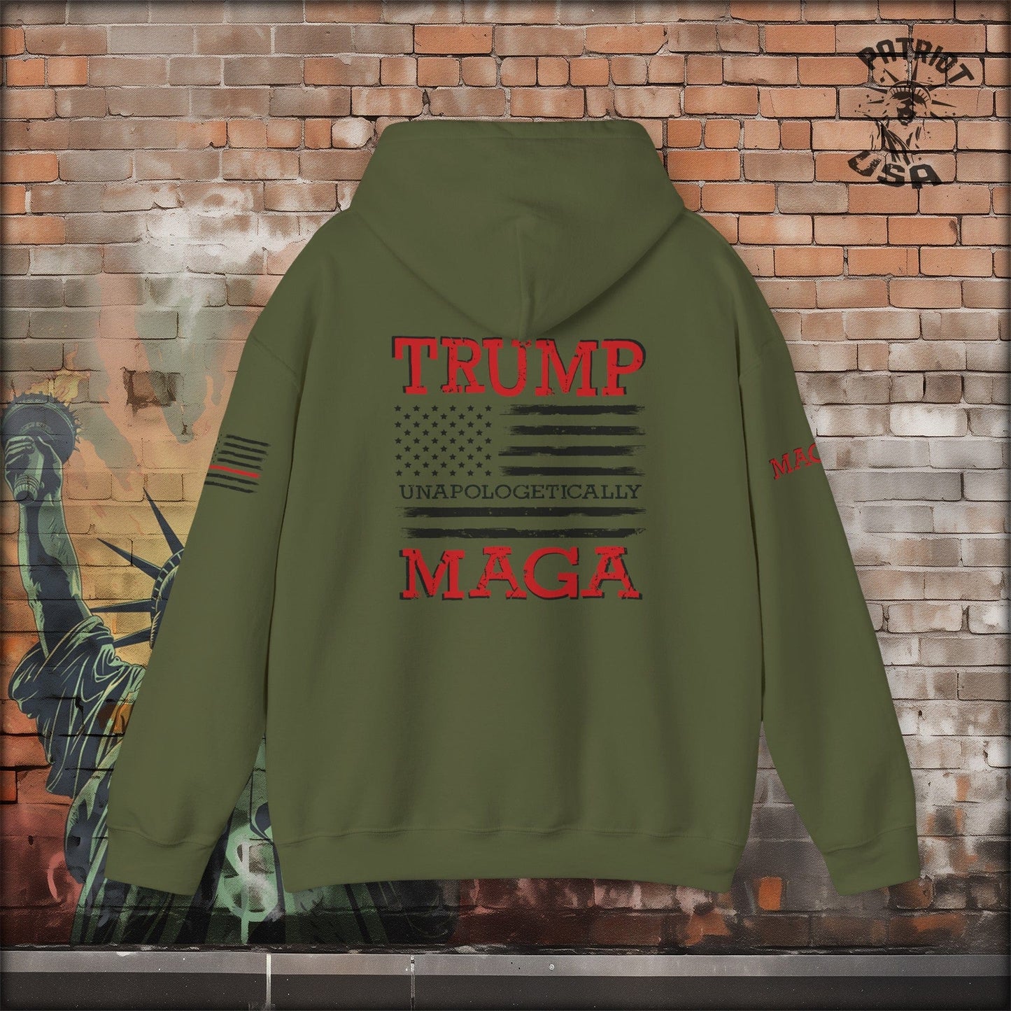 Unapologetically MAGA - Trump 2024 Hoodie