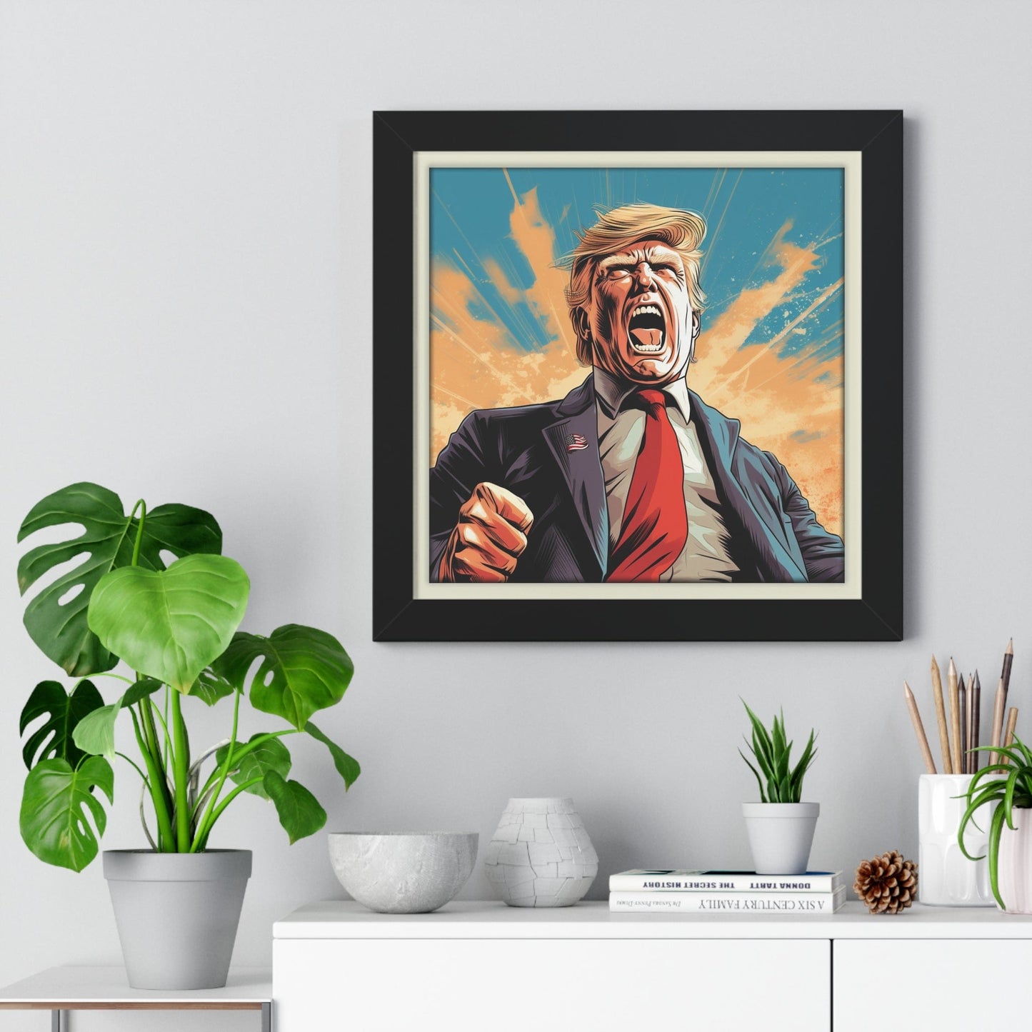 Trump Unleashed Framed Horizontal Poster