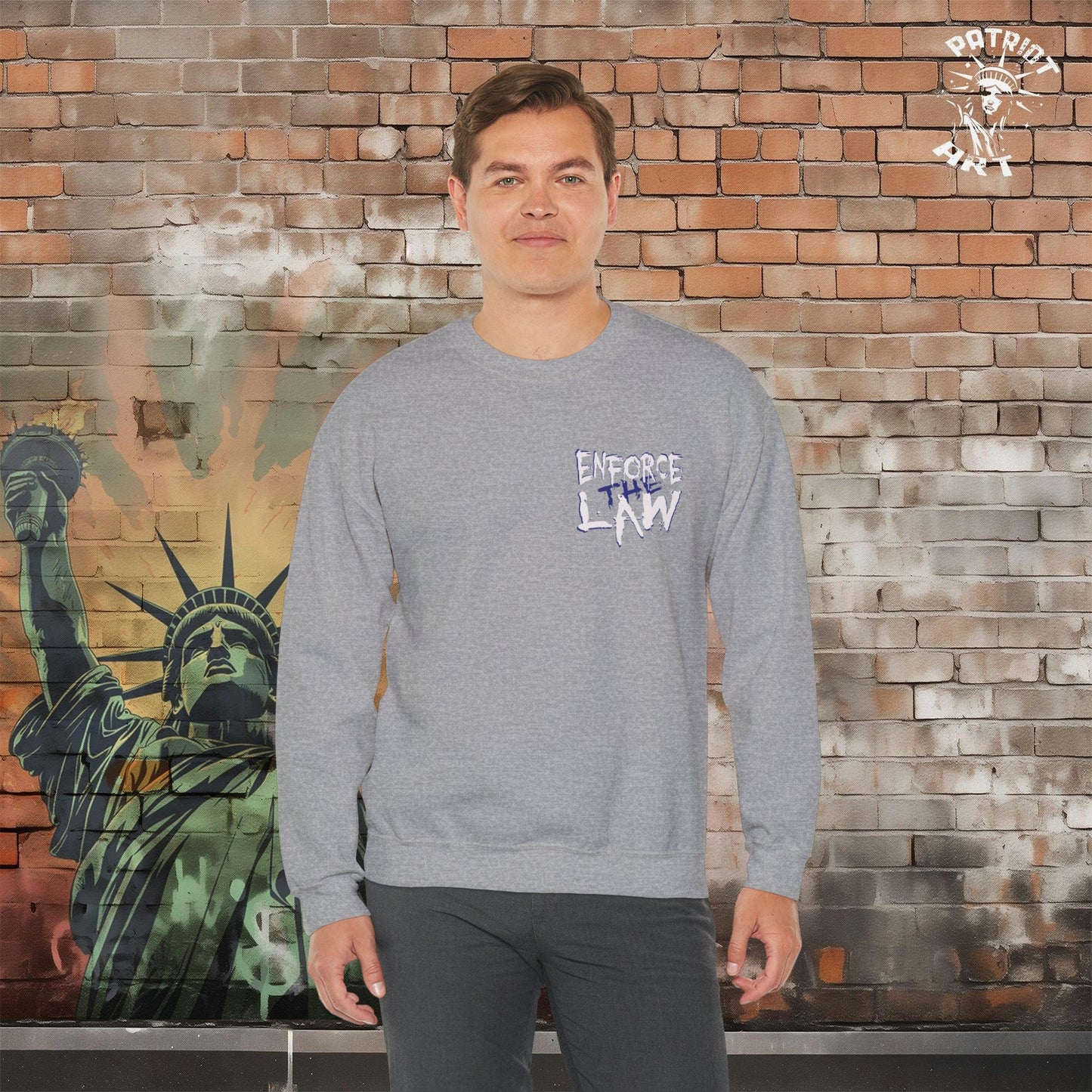 Enforce The Law Crewneck Sweatshirt