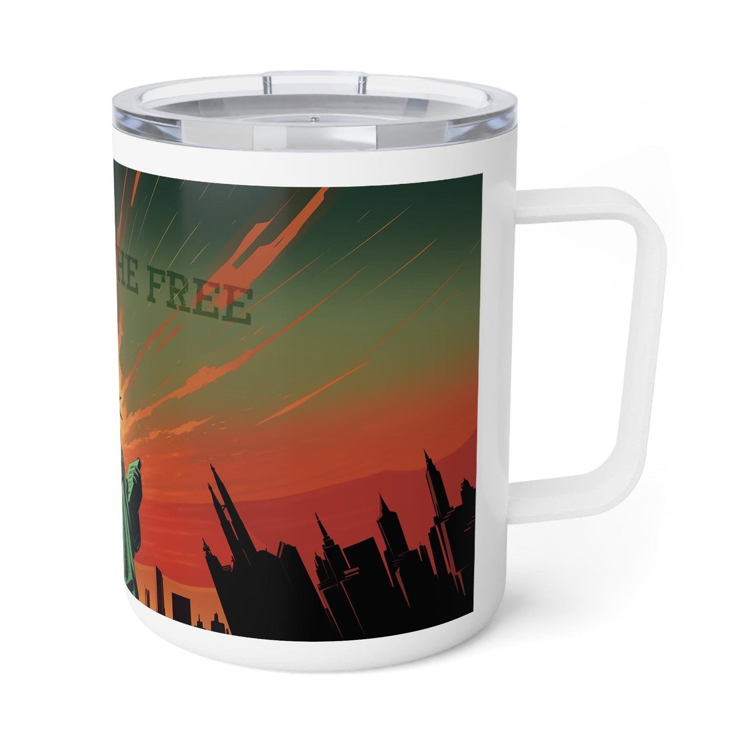 Land of the Free 10oz Insulated Coffee Mug