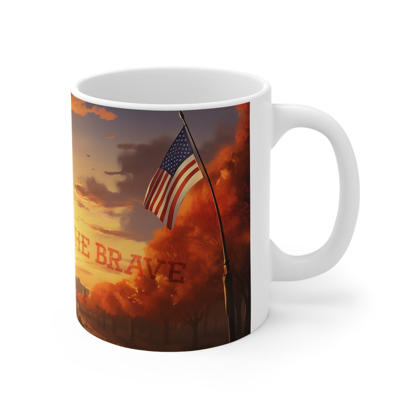 Home of the Brave 11oz Coffee Mug