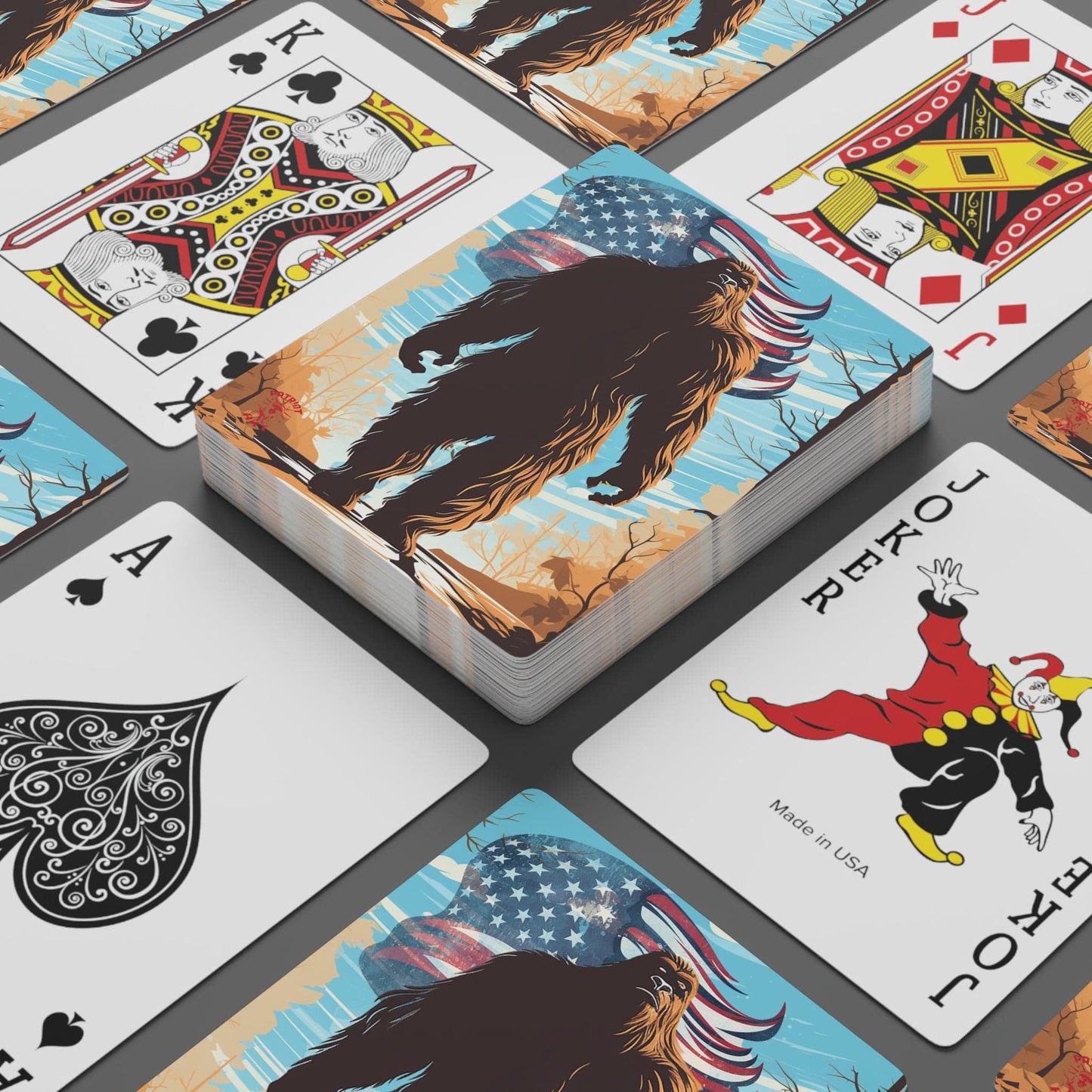 The Big Foot Custom Poker Cards