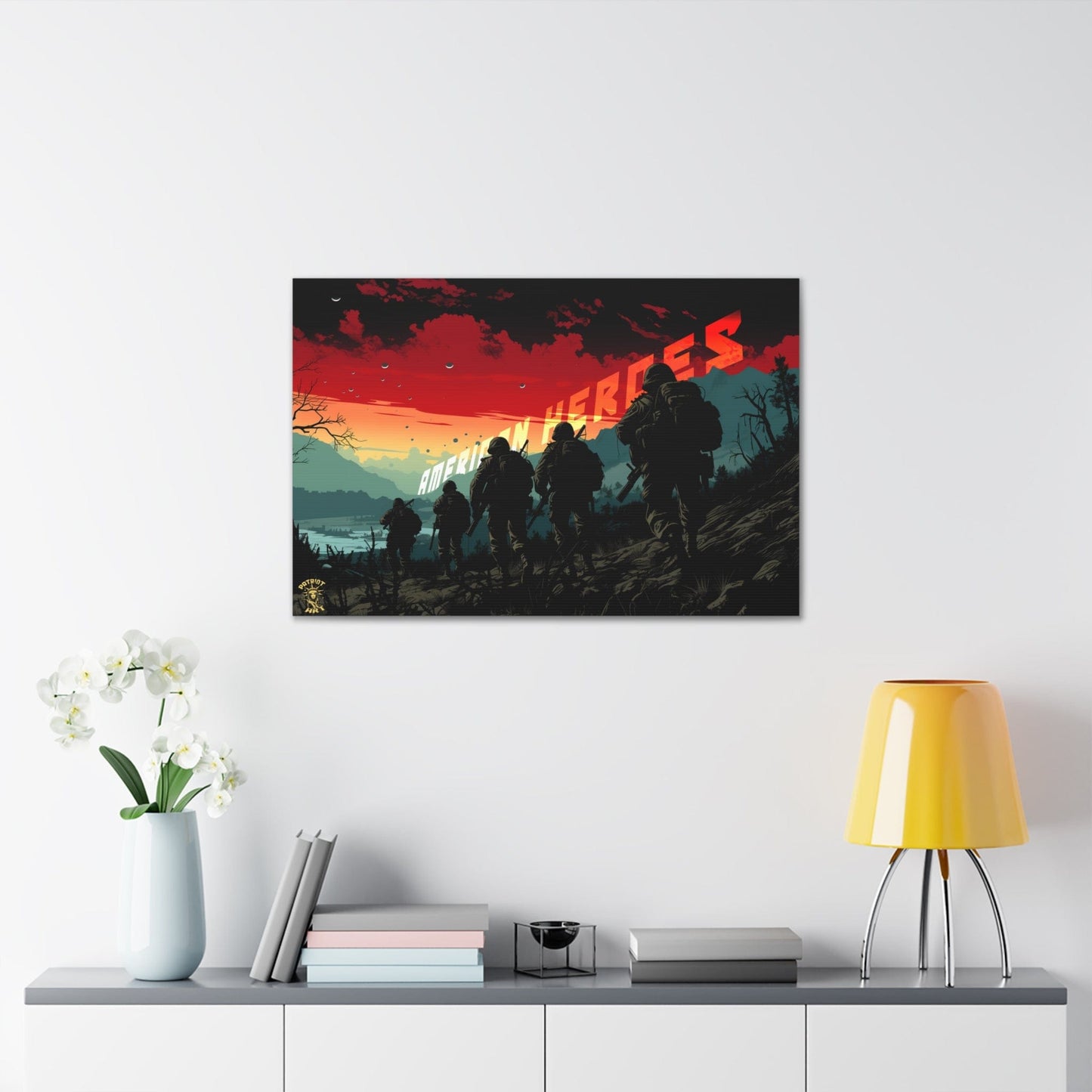 Armed Forces Framed Canvas Gallery Wraps