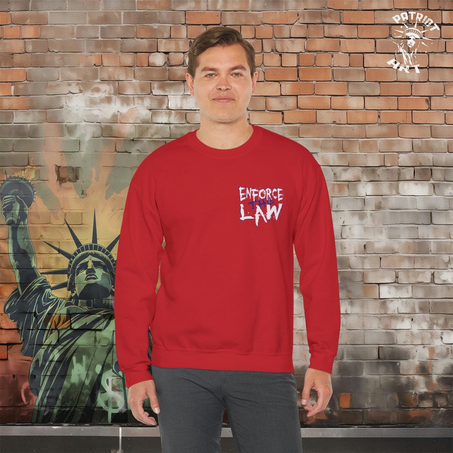 Enforce The Law Crewneck Sweatshirt