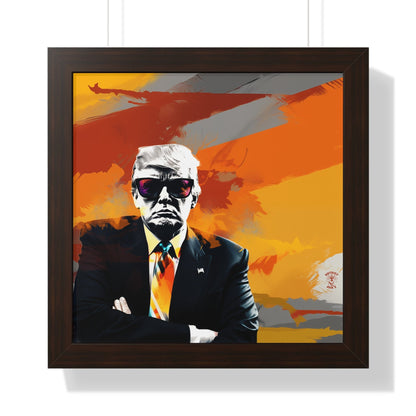 Trump Shades Framed Poster 3 of 4