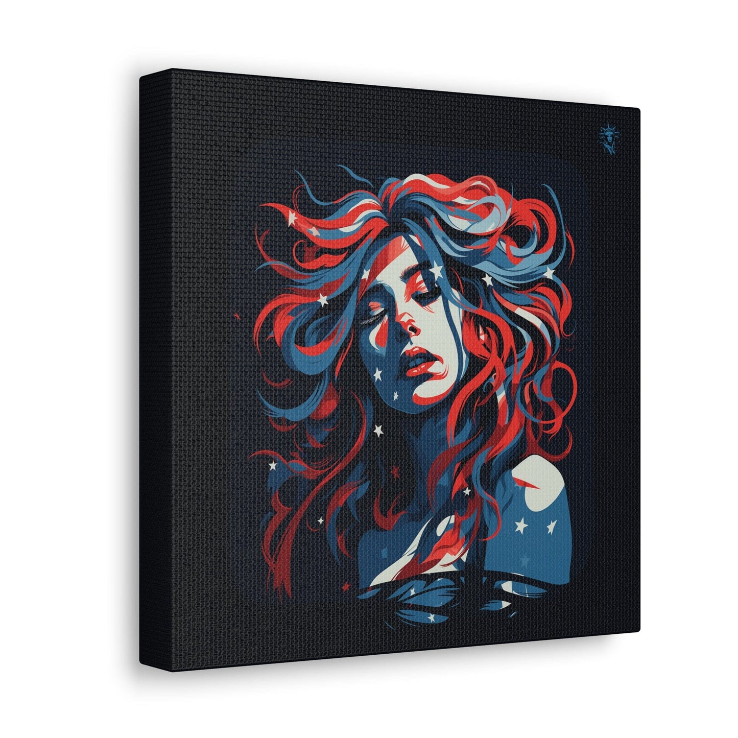 American Woman Framed Canvas Gallery Wraps