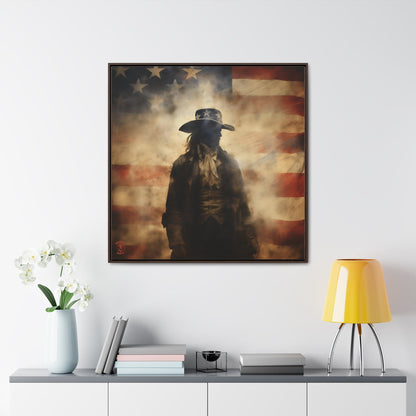 Echoes of Freedom Framed Gallery Canvas Wraps