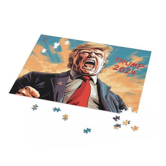 Trump 2024 Unleashed Puzzle (120, 252, 500-Piece)