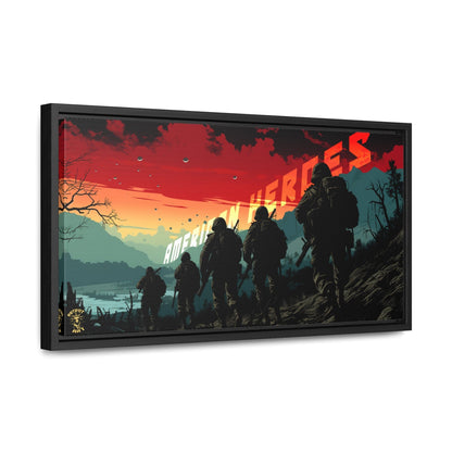 Armed Forces Framed Gallery Canvas Wraps