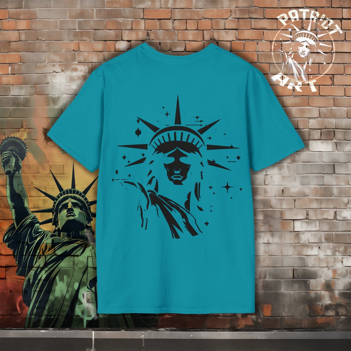 Lady Liberty Simple Logo T-Shirt