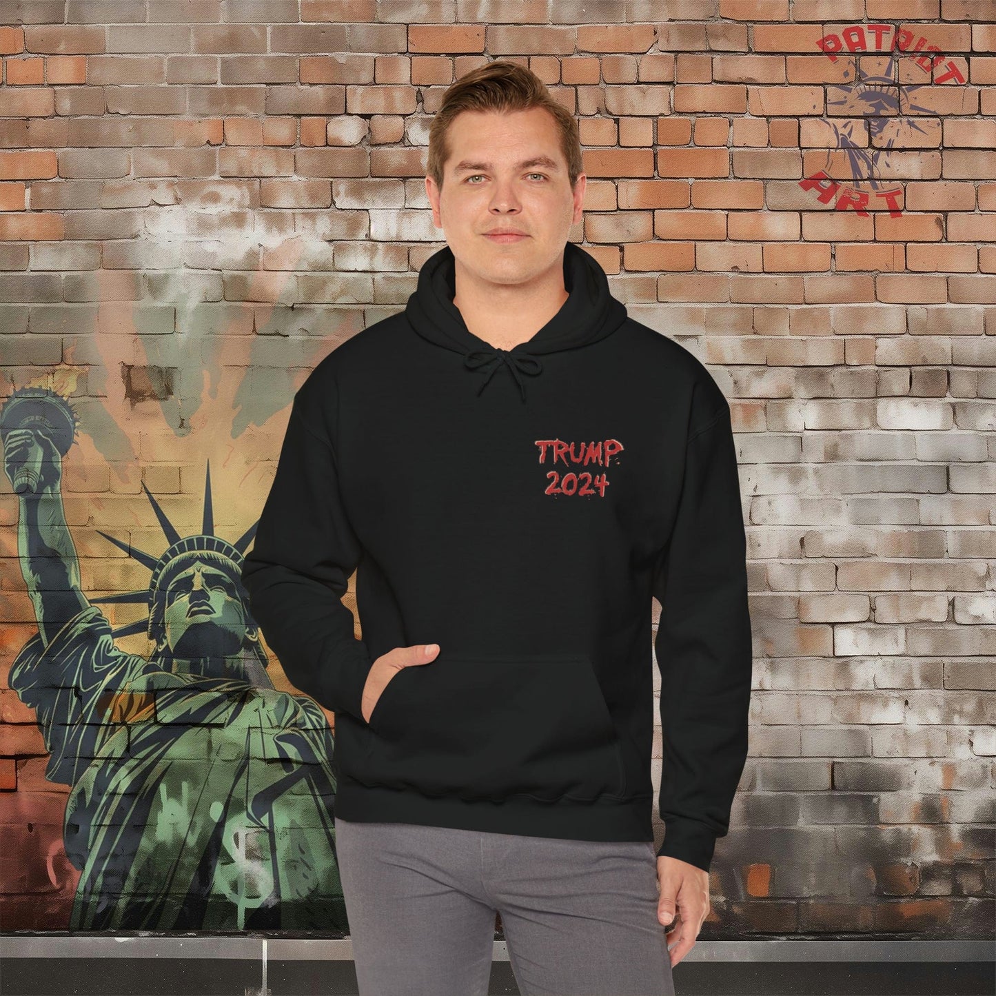 Trump 2024 Hooded Sweatshirt