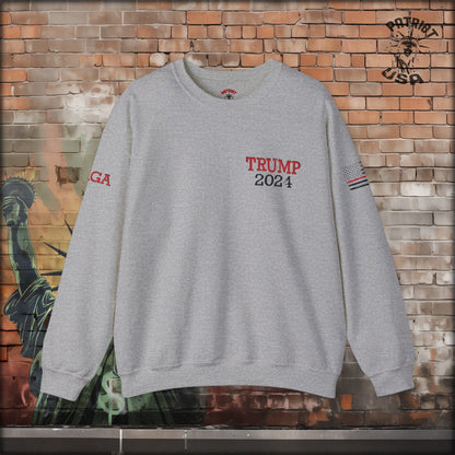 Unapologetically MAGA - Trump 2024 Sweatshirt